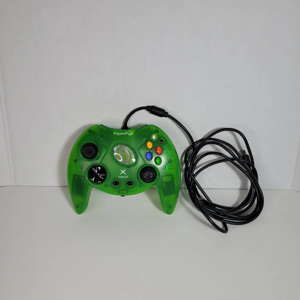 Xbox Powerpad Translucent Green XBOX Original Interact Controller